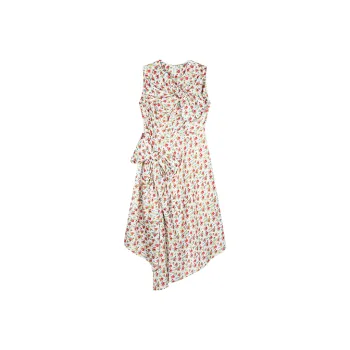 UOOYAA Sleeveless Dress Women's Print