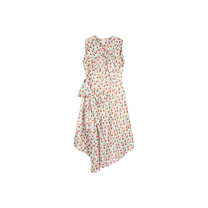 UOOYAA Sleeveless Dress Women's Print-0
