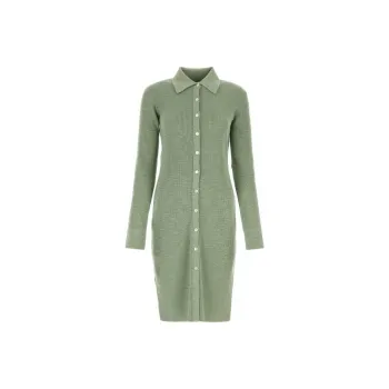 THEORY Long-Sleeved Dresses Women's Green