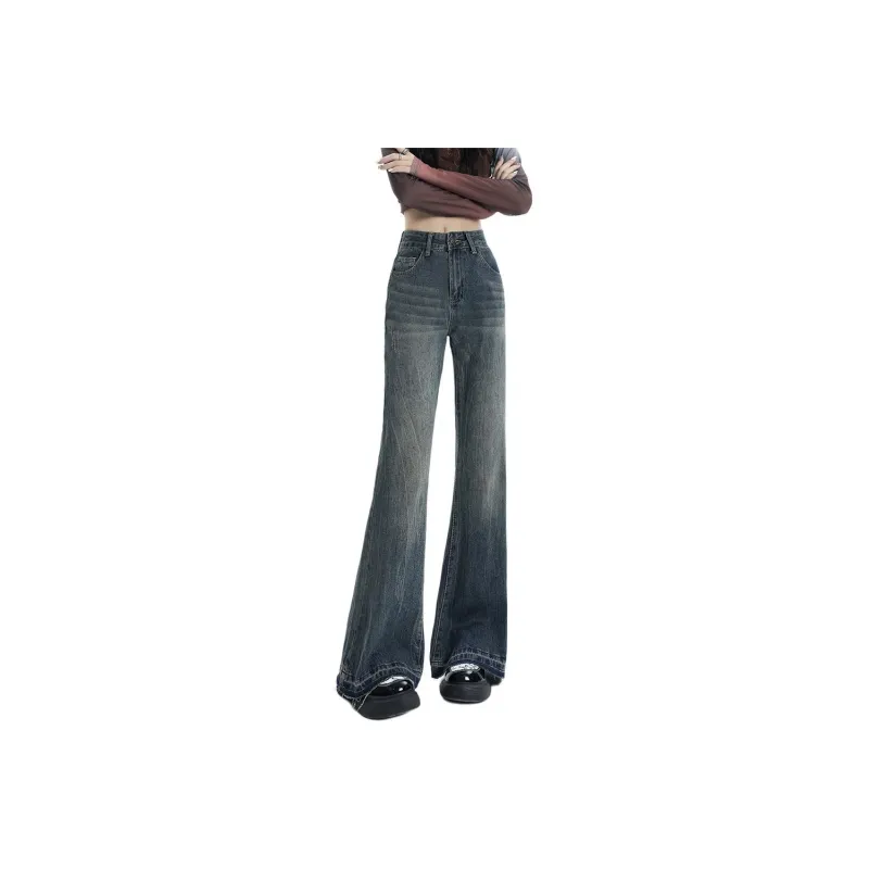 Kazakhstan Jeans Women's Vintage Blue-0