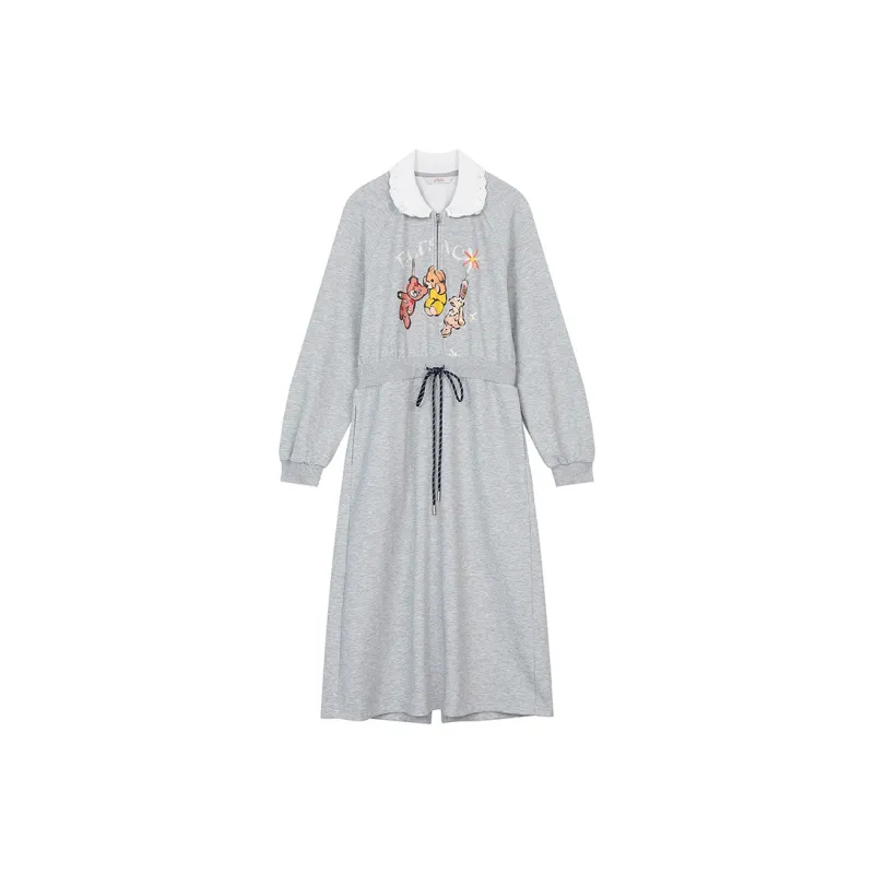 ELF SACK Long Sleeved Dress Women's-0
