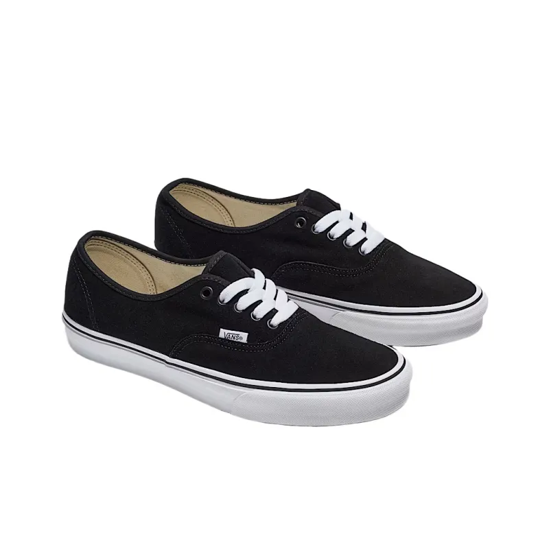 Vans Authentic Slip Resistant Low Top Skateboard Shoes Unisex Black-1