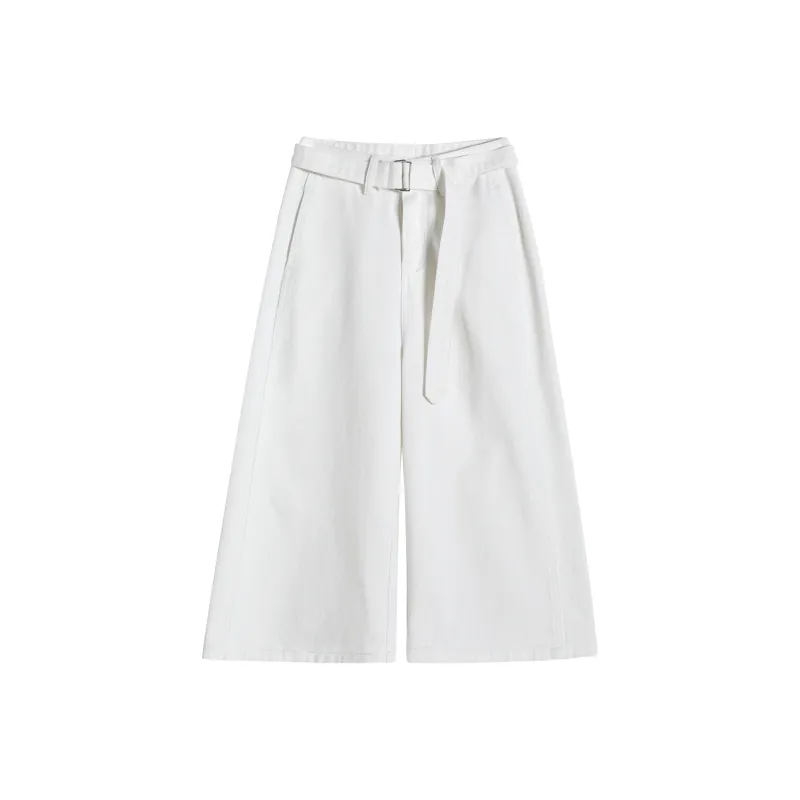 FAWENXIANGZI Jeans Women's White-0