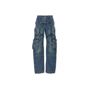 OFF WHITE Jeans Women's Blue