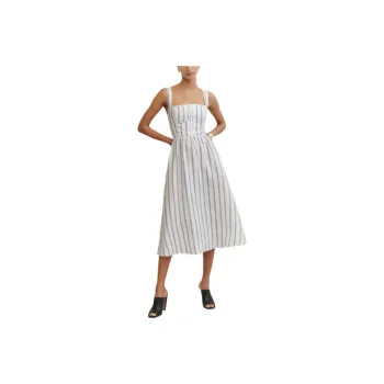REFORMATION Tagliatelle Linen Dress