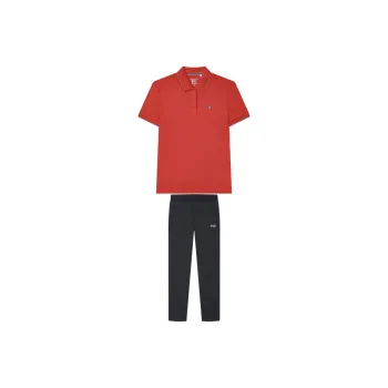 FILA Casual Suits Women's Legend Red+Jet Black