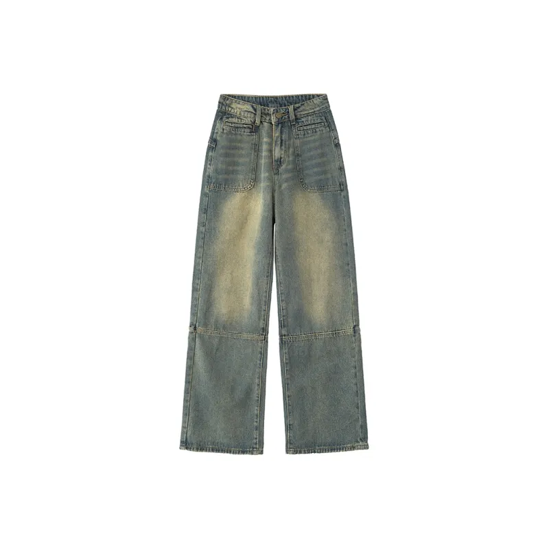Wen Shan Jeans Women's Vintage Blue-0