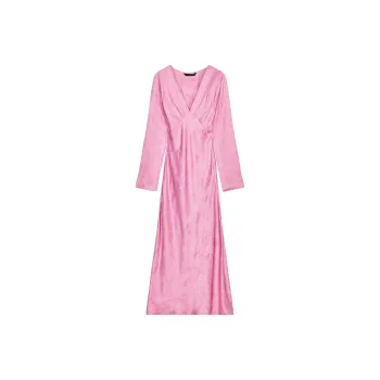ZARA Long Sleeved Dresses Women's Pink