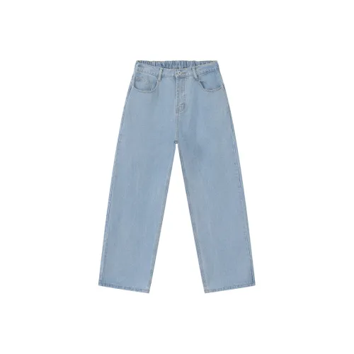 Voguo Relay Elastic Waistband Jeans Men's