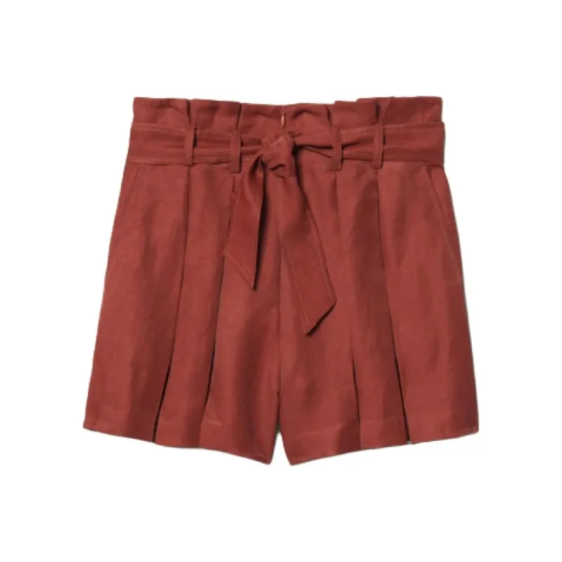 Sandro Casual Shorts Women's Burgundy-0