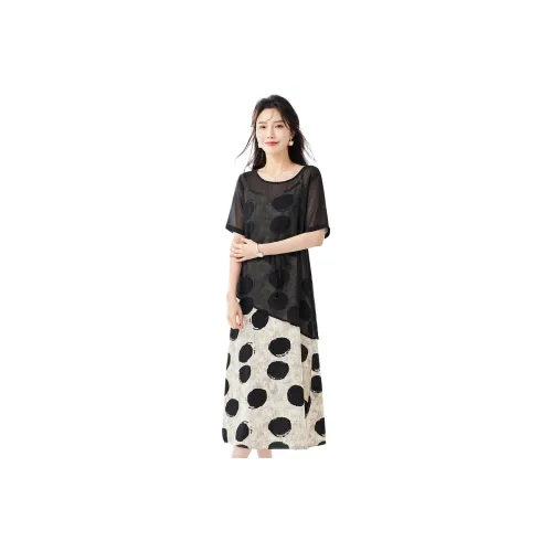 TERRE BLEUE Casual Suit Women's Black
