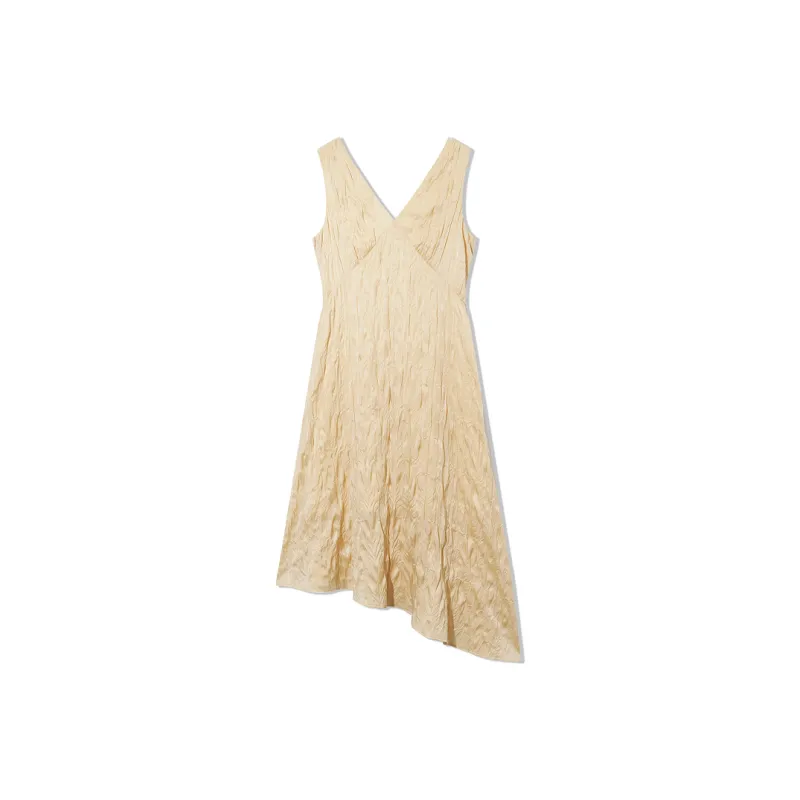 COVERINS Sleeveless Dress Women's Yellow-0