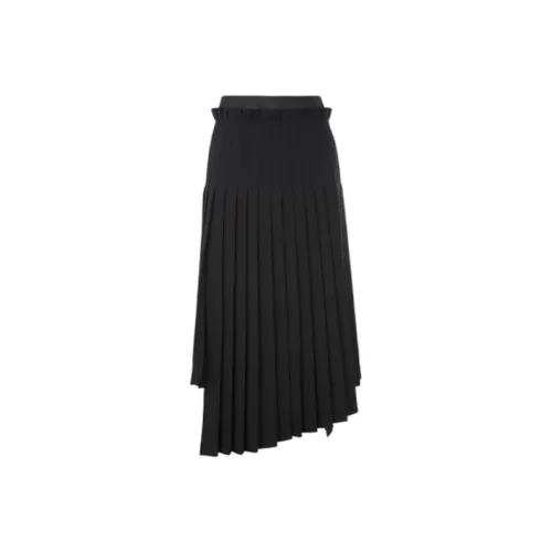 System Casual Long Skirts Women's Black
