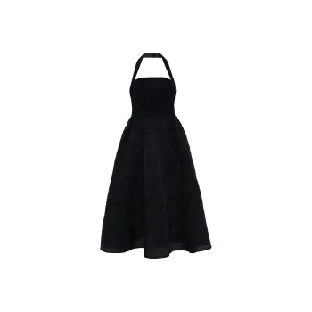 MARCHESA NOTTE SS24 Sleeveless Dress Women's Navy