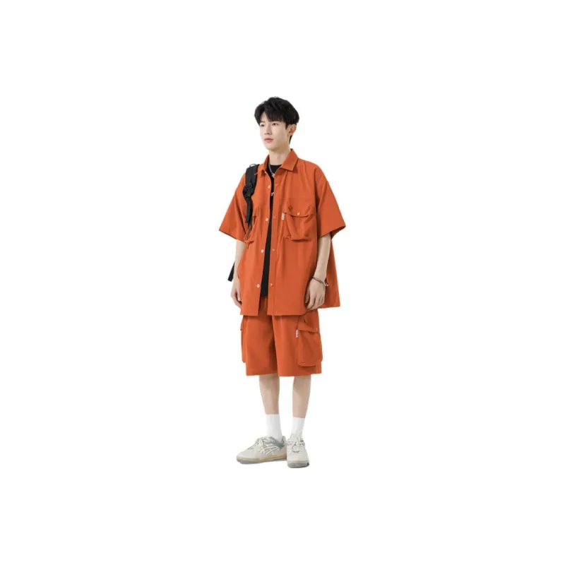 Anyveiw Shirt Matching Set Unisex-23