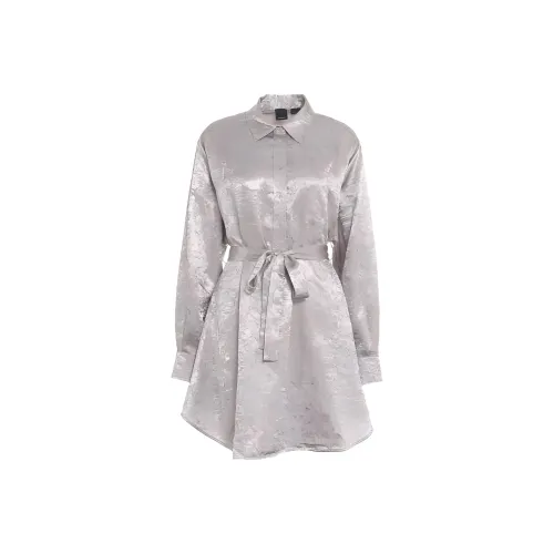 GANNI Duchesse Satin Mini Dress