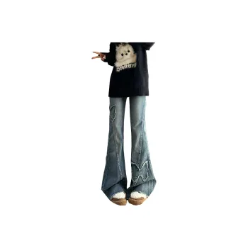 BENGEN Jeans Women's Blue Pants