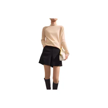 CHUMIAN Casual Shorts Women's Black