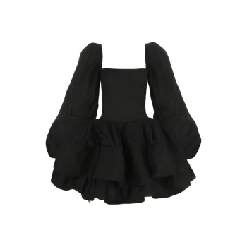 Selkie Collection FW24 Long Sleeved Dresses Women's Black