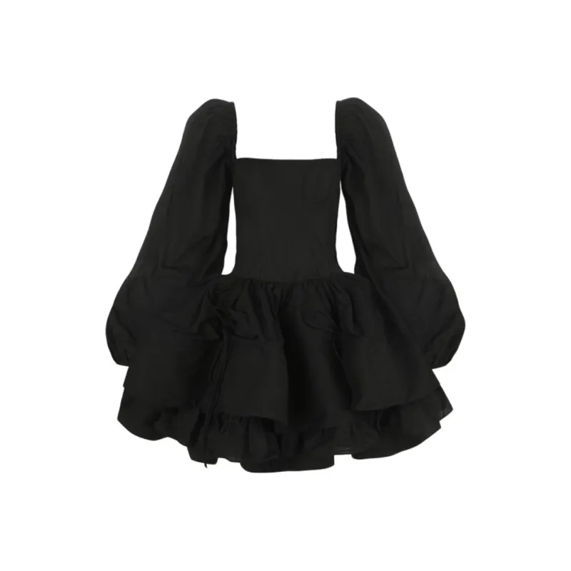 Selkie Collection FW24 Long Sleeved Dresses Women's Black-0
