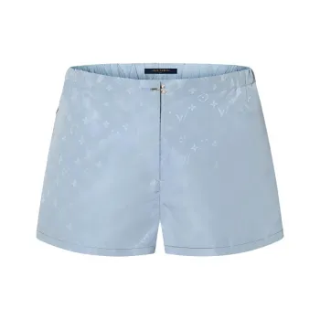 LOUIS VUITTON Monogram Print Jogging Shorts