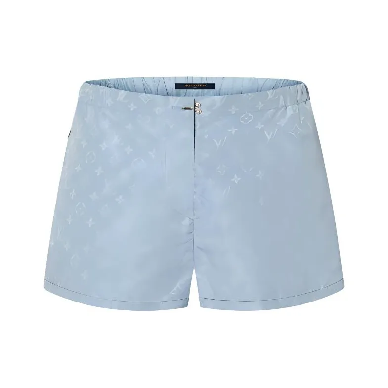 LOUIS VUITTON Monogram Print Jogging Shorts-0
