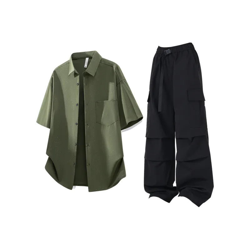 OPOX Shirt Matching Sets Unisex-8