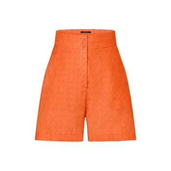 LOUIS VUITTON Monogram Fil Coupé Shorts