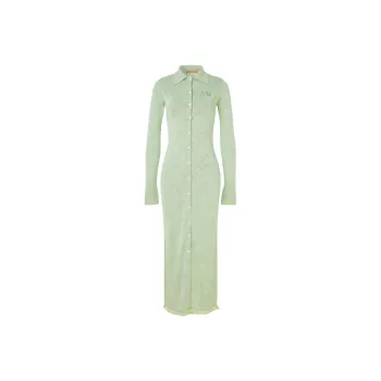 CORMIO Long-Sleeved Dresses Women's Green