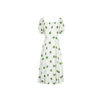MeetMetro Short-Sleeved Dresses Women's Print