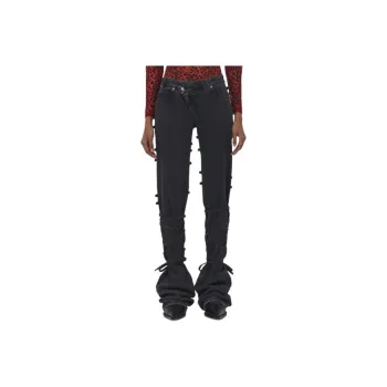 Alexander McQueen Tied Jeans