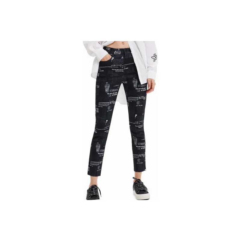 Desigual Jeans Women's Black-0