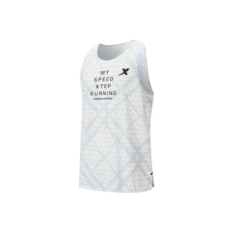 XTEP Tank Top Men's Pearl White-0