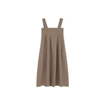 Miss Ha Ya Sleeveless Dresses Women's Mufei Gray Coffee