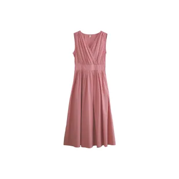 Olrain Sleeveless Dress Women's Rose Pink