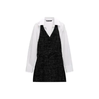 ZARA Long Sleeved Dresses Women's Black