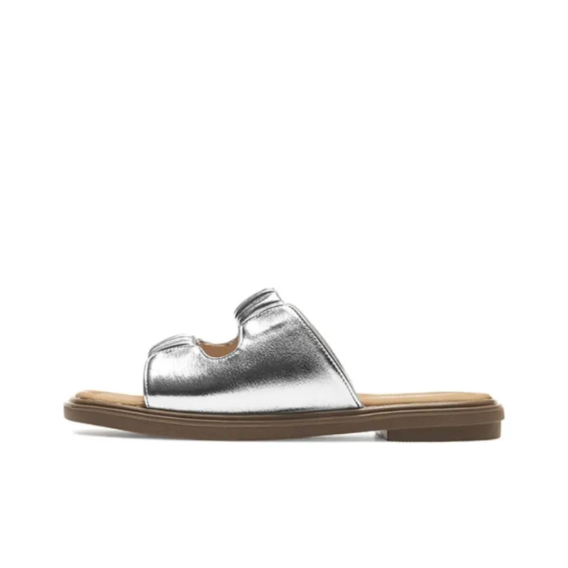 AGSDON Rubber Sole Abrasion Resistant Slide Slippers Women's-6