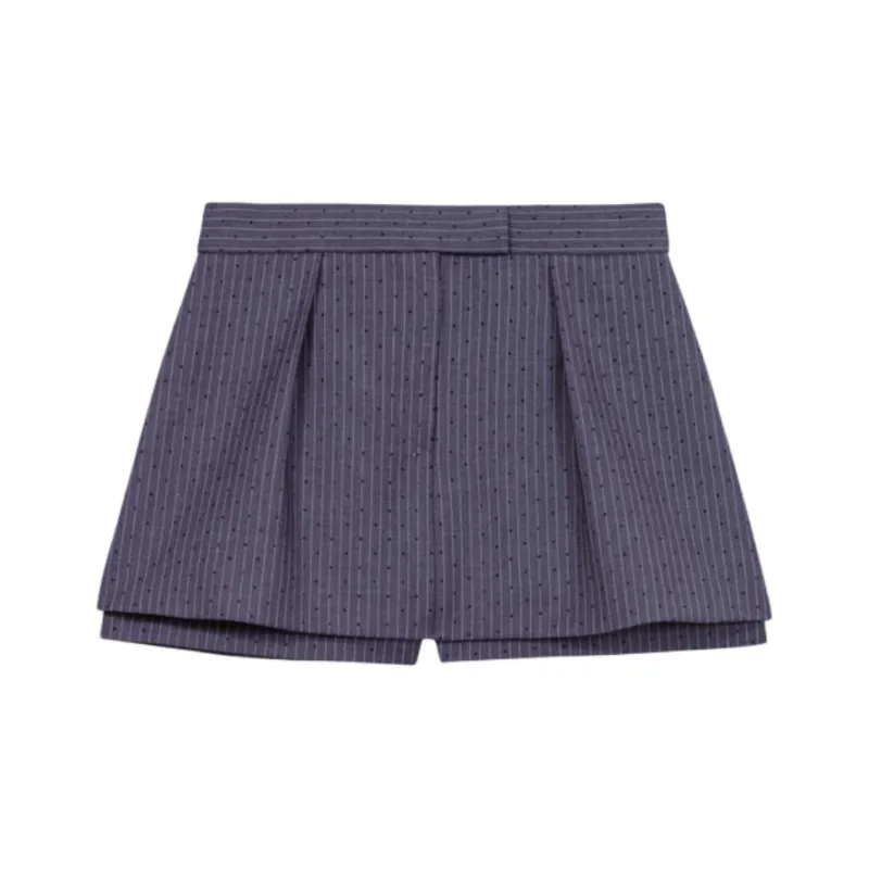 Maje Layered Embellished Skort-0