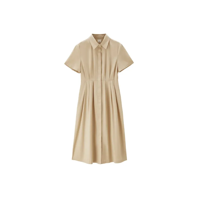 UNIQLO Short Sleeved Dresses Women's-10