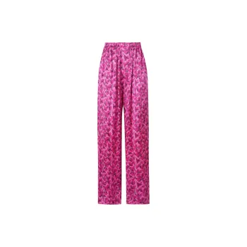 Balenciaga Pajama Pants Loose Fit Women's Pink
