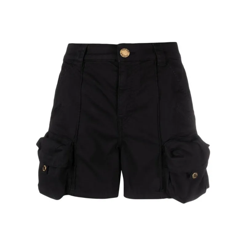 PINKO SS24 Casual Shorts Women's Black-0