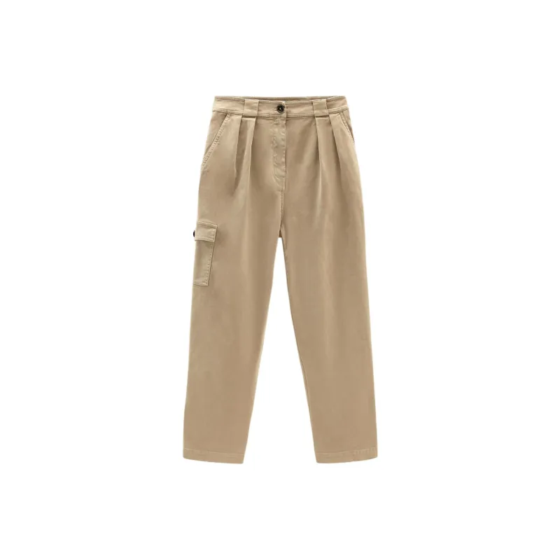 WOOLRICH Cargo Pants Women's Beige-0