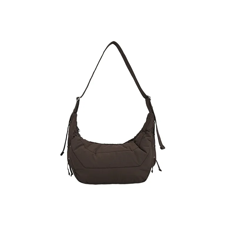 Yalu Oxford Portable Crossbody Bag, Shoulder Bag Regular Unisex Black/Coffee/Apricot-8