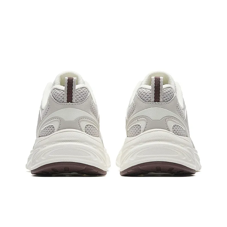 Anta Life Collection Slip Resistant And Breathable Low Top Casual Shoes Women's Gray-3