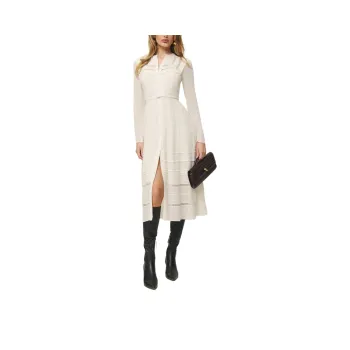 REFORMATION Kristen Dress Long-Sleeved Dresses Women's Ivory