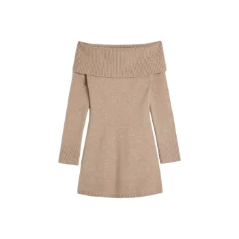 Hollister Long-Sleeved Dresses Women's Light Brown