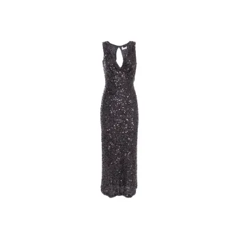 PAROSH Sleeveless Dresses Women's Black