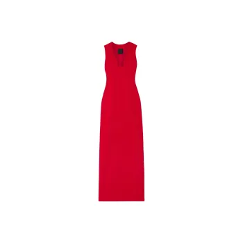 GIVENCHY Sleeveless Dress Women's Red