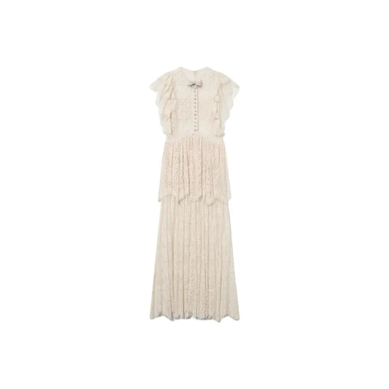 Self portrait Lace Maxi Dress-0
