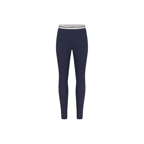 SKIMS Home / Elething /507 FITS EVERYBODY LOGO LEGGING Leggings Women's NAVY/Marine Blue
